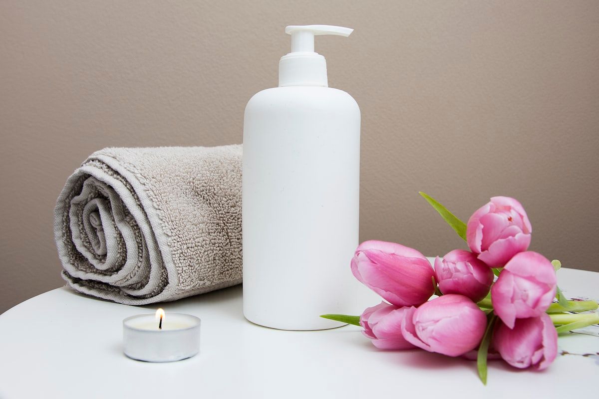 Inside the blue stone spa ritual